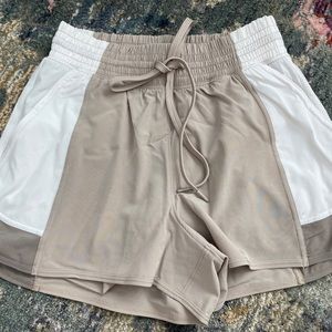 YPB Abercrombie lined running shorts, size small